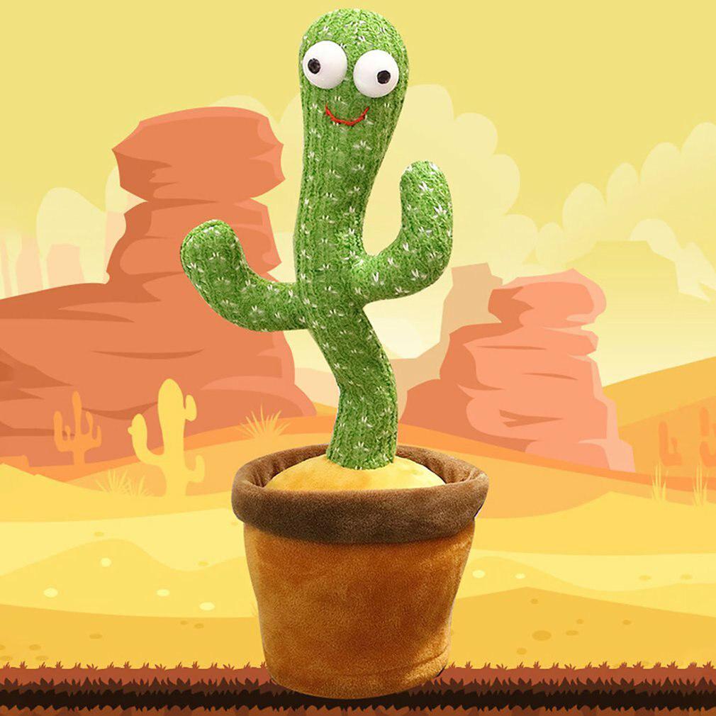 Игрушка кактус Dancing Cactus TikTok 120 песен с подсветкой - фото 3 Игрушка кактус Dancing Cactus TikTok 120 песен с подсветкой - фото 3