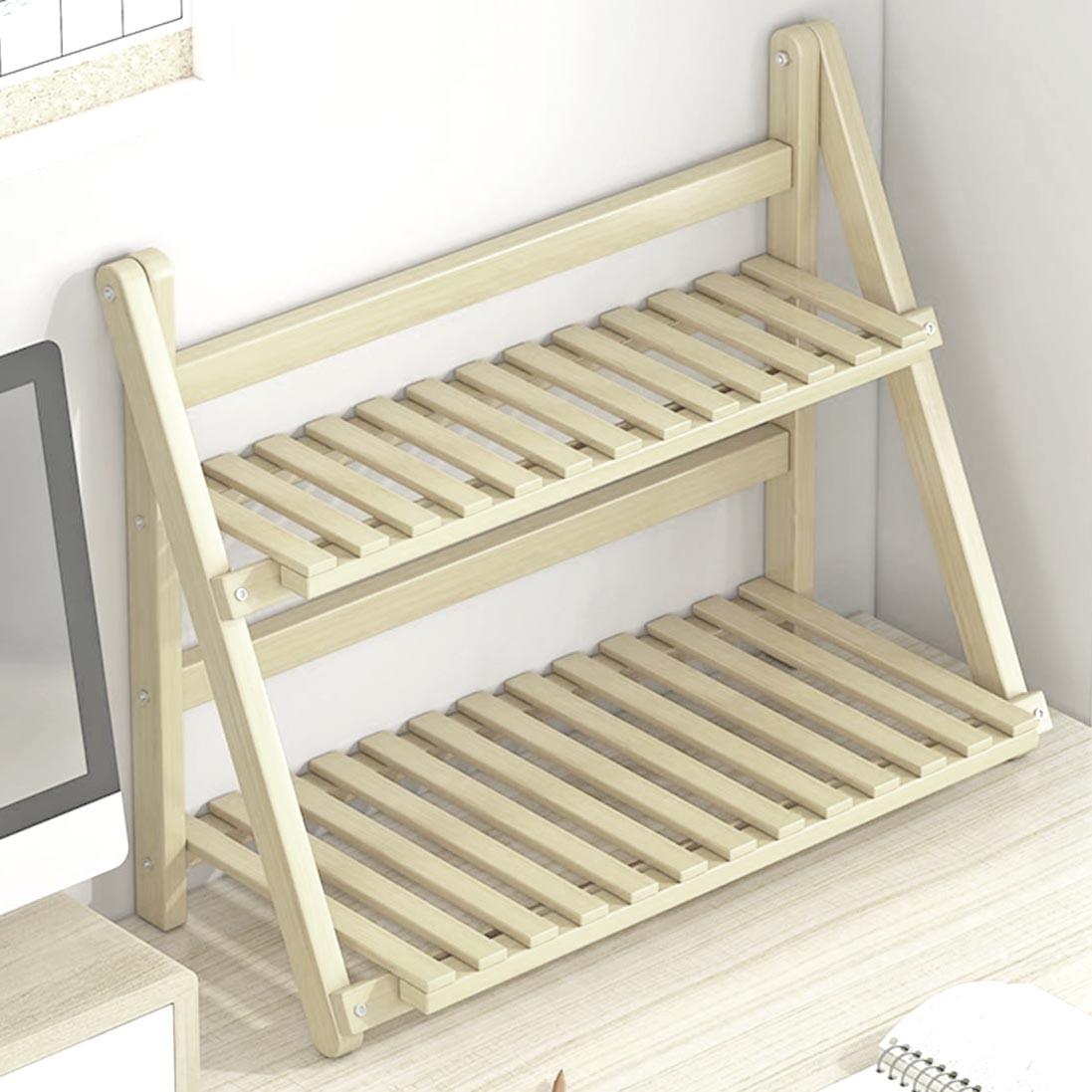 Полка книжная настольная из дерева Астралина Бланже (КПА-008901)