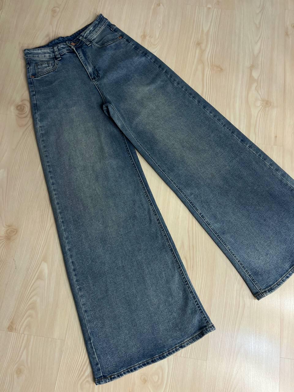 Джинсы женские Allure 6701 клеш р. 31 Синий (26675087) - фото 4
