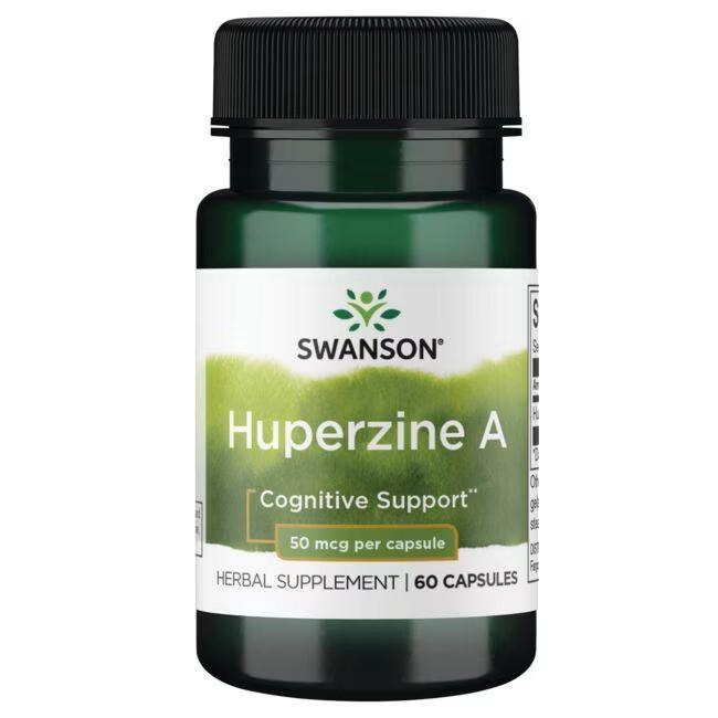 Гуперзин А Swanson Huperzine A 50 mcg 60 capsules Гуперзин А Swanson Huperzine A 50 mcg 60 capsules
