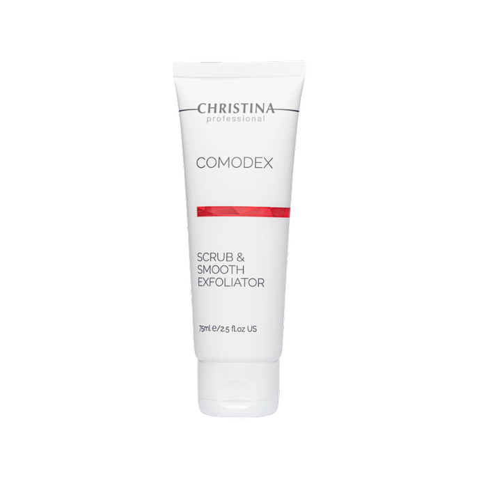 Скраб-эксфолиатор Christina Comodex Scrub & Smooth Exfoliator выравнивающий 75 мл (CHR626)