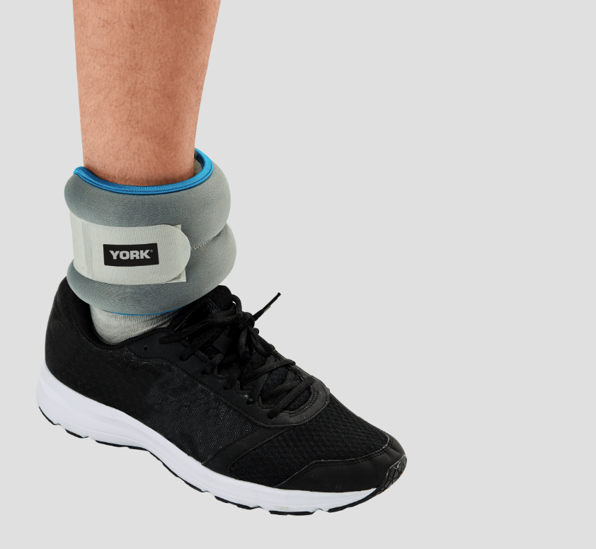 Утяжелители York Fitness Soft для рук и ног 2х2 кг Серый (5063) - фото 4 Утяжелители York Fitness Soft для рук и ног 2х2 кг Серый (5063) - фото 4