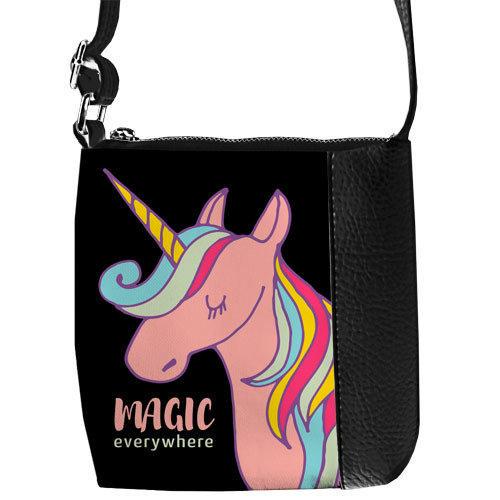 Сумка детская Presentville Little prince/princess Единорог "Magic everywhere" (PSD_CLF003_BL)