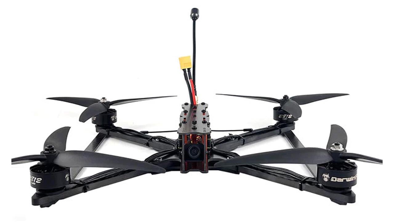 Дрон FPV DarwinFPV X9 квадрокоптер 9" 3 км 2,5 кг