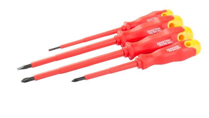 Набір викруток MasterTool GM діелектричних 4 шт. (40-1500)