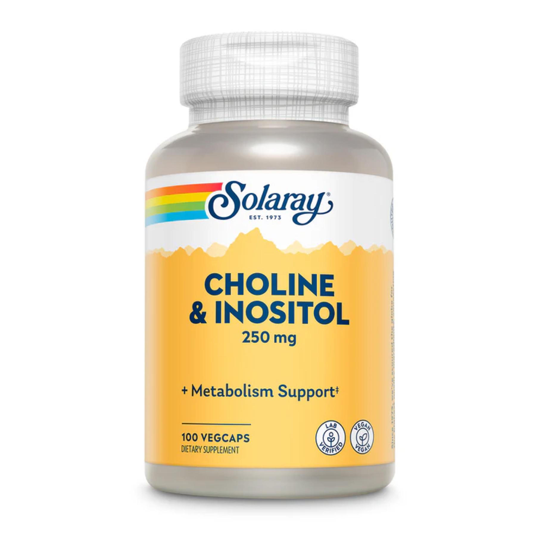 Натуральная добавка Choline & Inositol 100 vcaps (2023-10-2386)