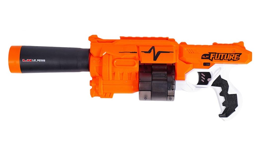 Автомат Epic Rage автоматический/пулеметная лента/бумажная мишень/30 патронов Orange (156150)