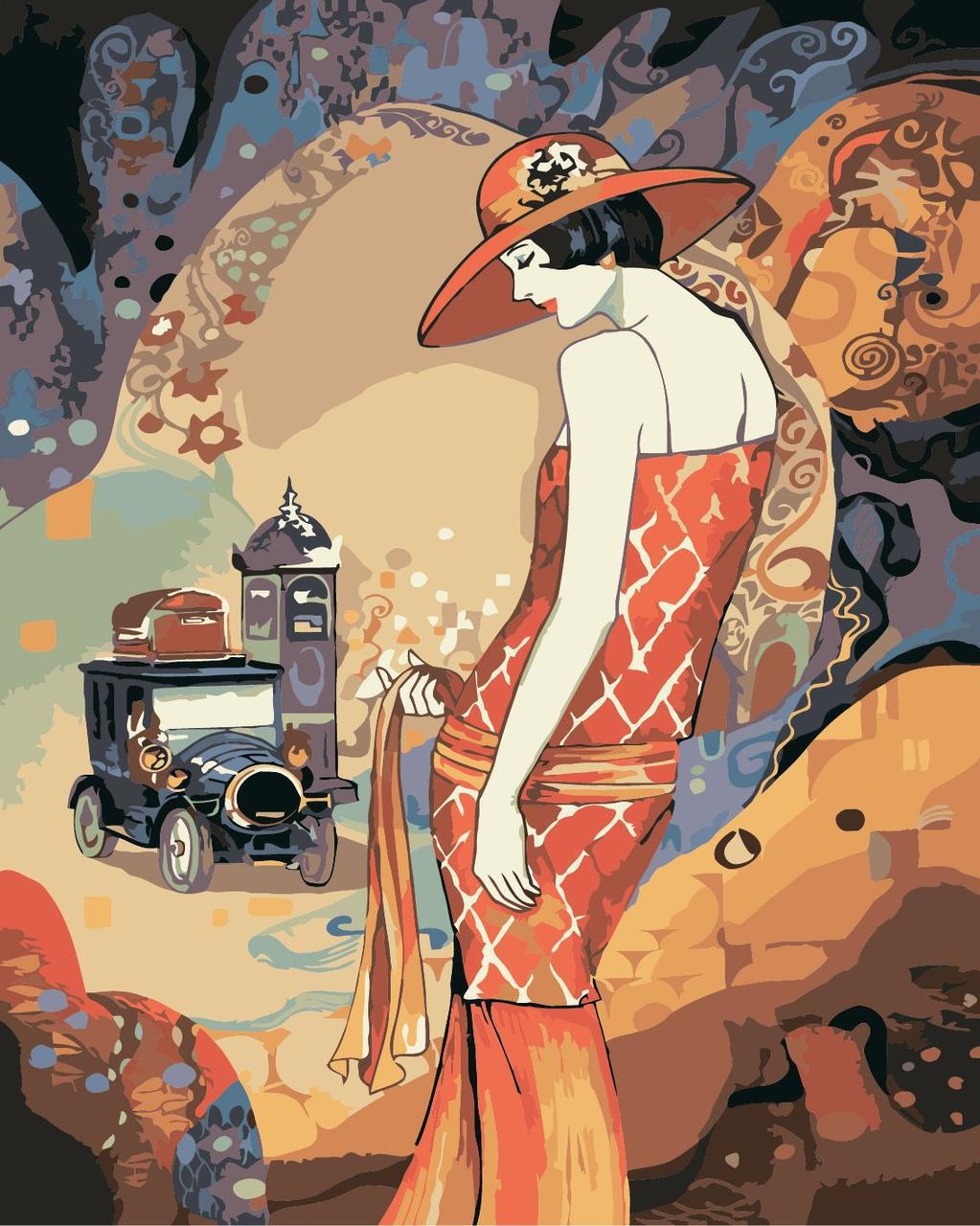 Картина по номерам Идейка Стиль ретро 40x50 см (skl-КНО2650)