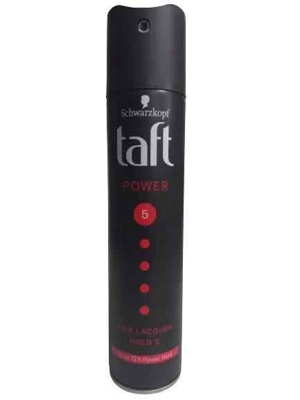 Лак для волосся Taft POWER мегафіксація 5 250 мл (118185)