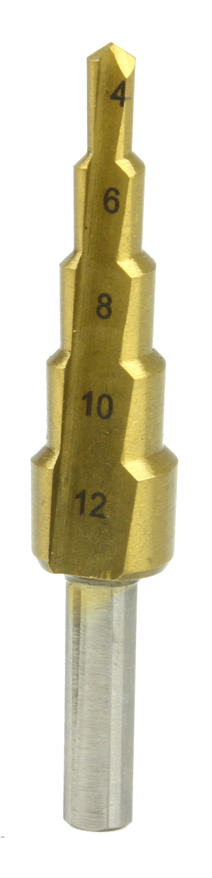 Набір ступінчастих свердел по металу та пластику Mar-Pol M22320 4 шт. - фото 3 Набір ступінчастих свердел по металу та пластику Mar-Pol M22320 4 шт. - фото 3