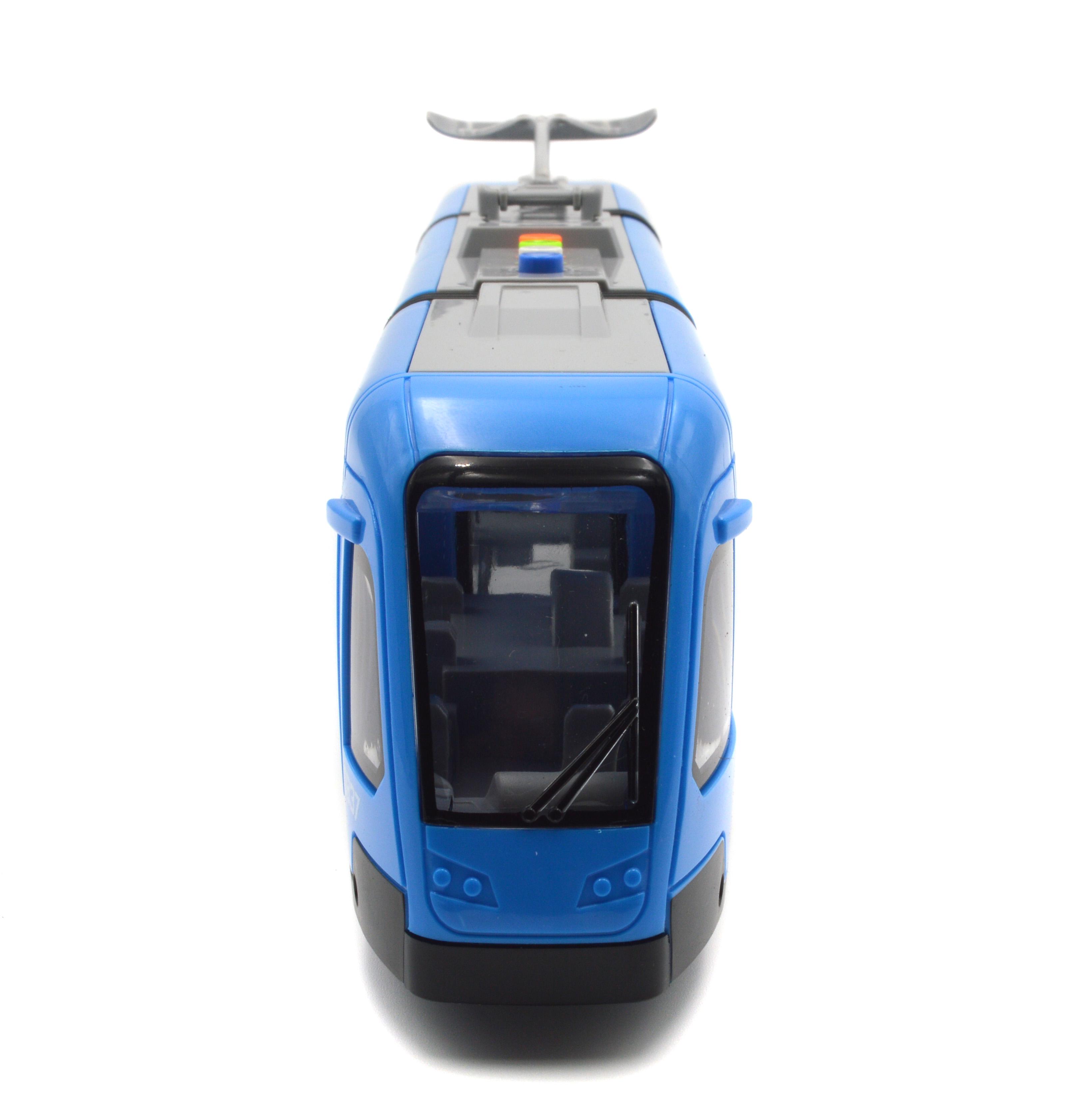 Трамвай WY930B масштаб 1:16 звук/свет/открывающаяся дверь (30358491) - фото 7