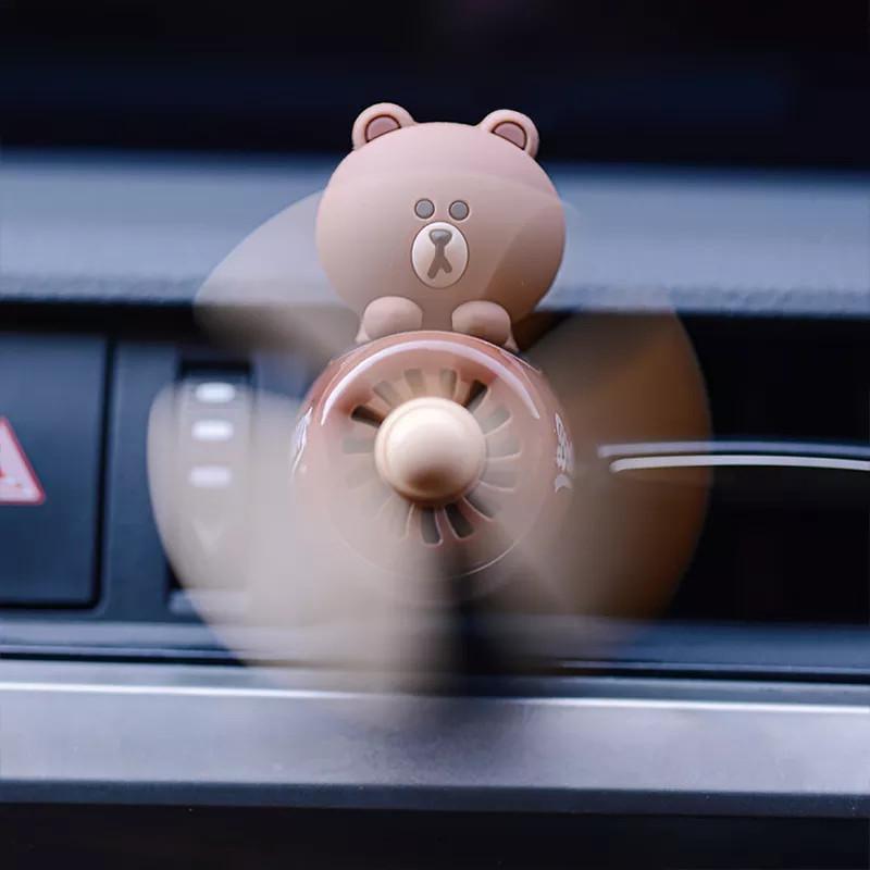 Ароматизатор для авто багаторазовий Pilot Bear на решітку Brown (1690151577) - фото 2 Ароматизатор для авто багаторазовий Pilot Bear на решітку Brown (1690151577) - фото 2