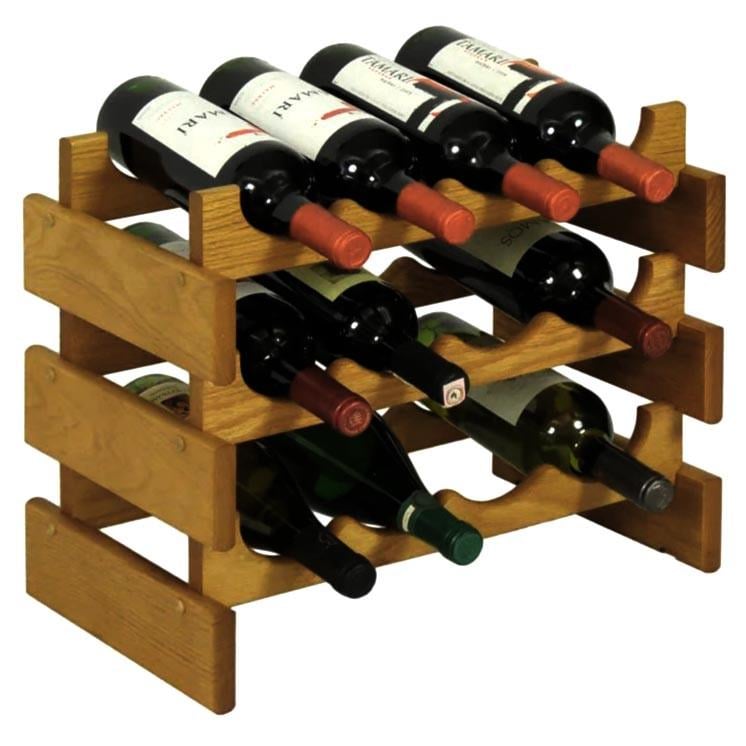 Полка для вина настольная Баркер 12 Сиена (Впс-123405)