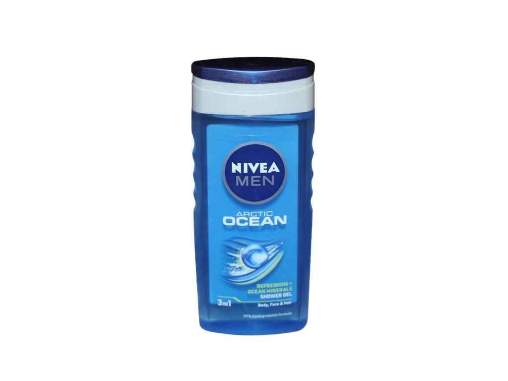 Гель для душу Nivea чоловічий 3в1 для тіла і волосся ARCTIC OCEAN 250 мл (544257)