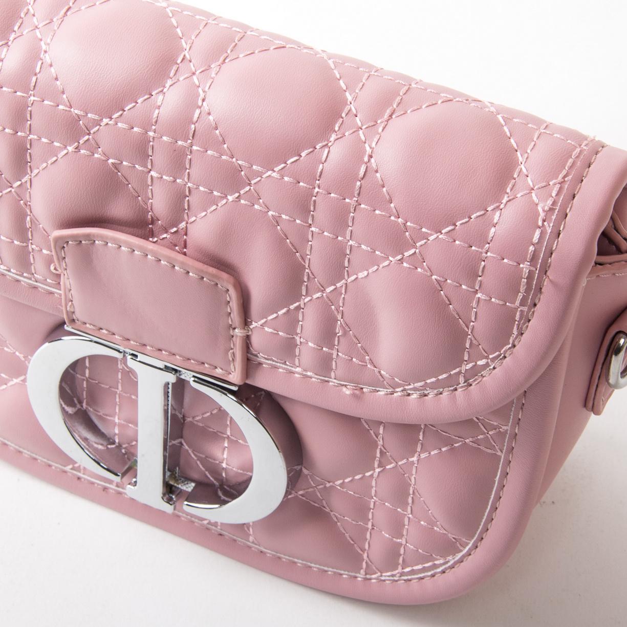 Женская сумочка-клатч Fashion 7117 Розовый - фото 3