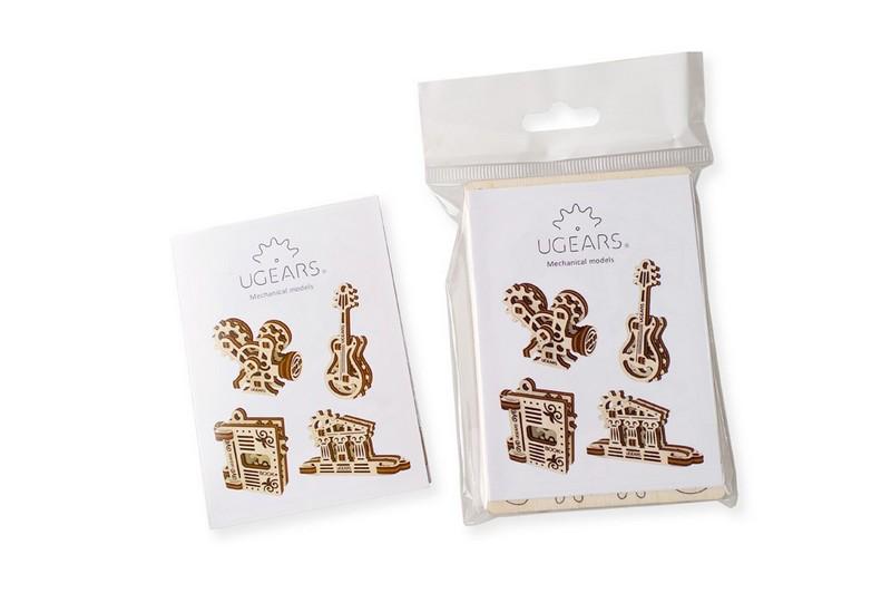 Пазл 3D UGEARS Фиджет Творчество (2263) - фото 3 Пазл 3D UGEARS Фиджет Творчество (2263) - фото 3