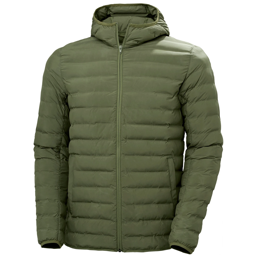 Куртка чоловіча Helly Hansen MONO MATERIAL HOODED INSULATOR L Зелений (53496-473)