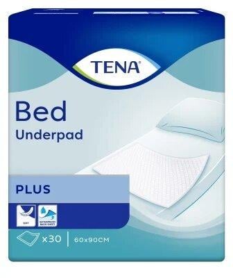 Пеленки впитывающая TENA Bed Plus 60х90 см 30 шт.