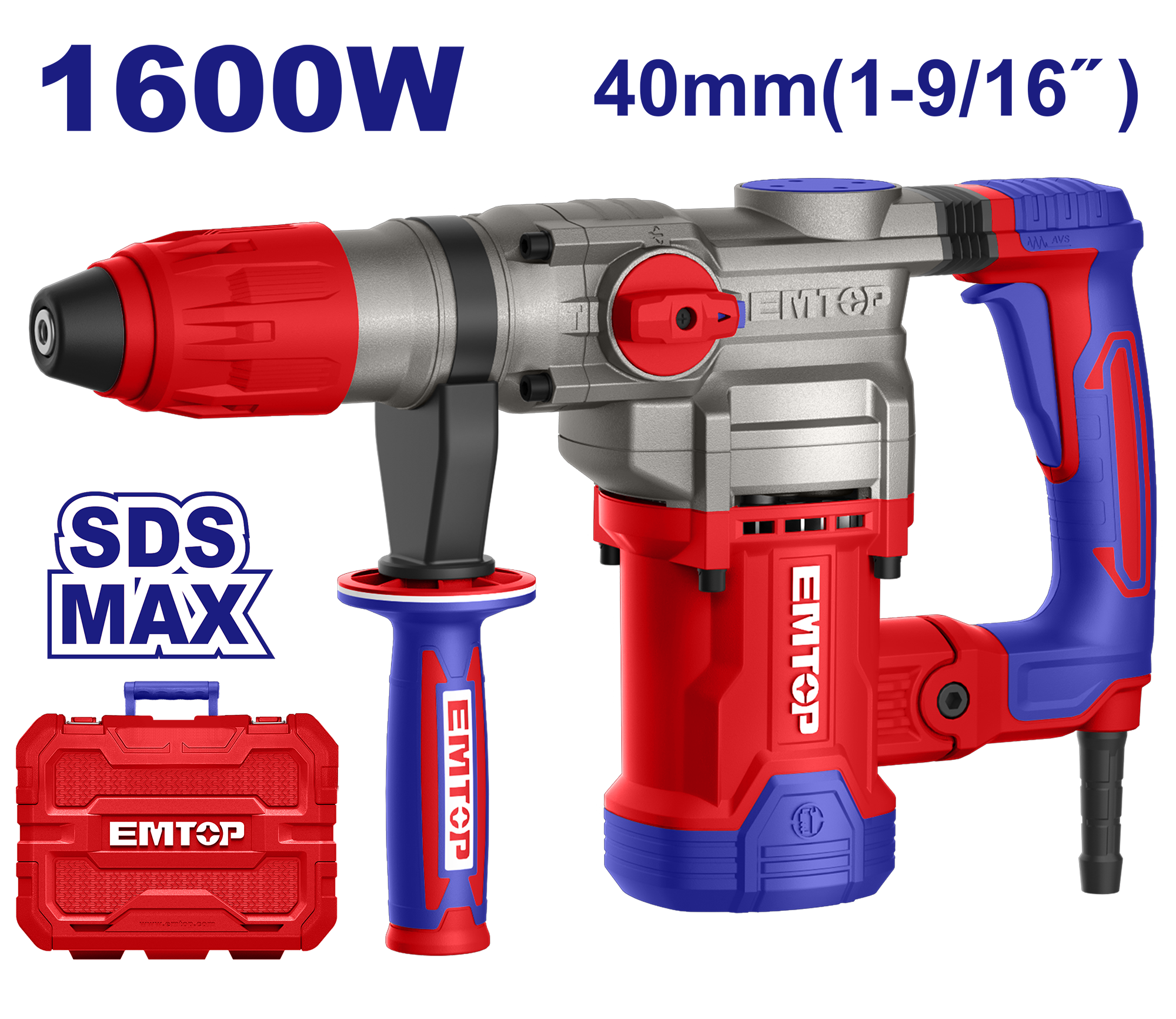 Перфоратор EMTOP ERHRM1608 - фото 2