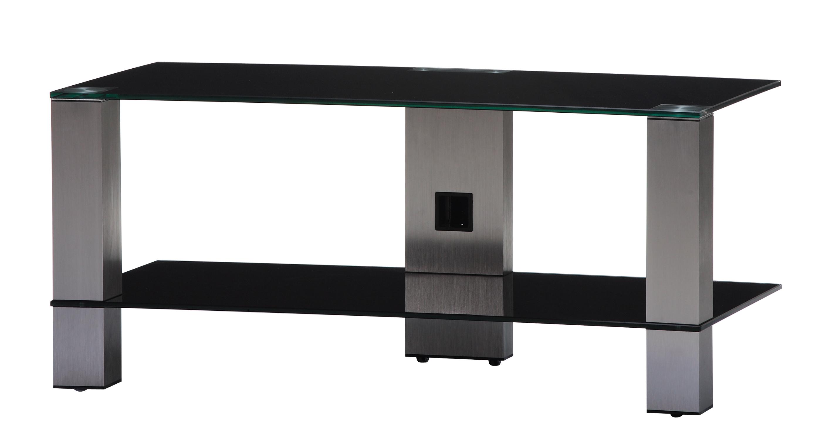 Подставка для телевизора Sonorous PL 3415-B-INX 95x44x43 см Черный/Серебристый (3418) Подставка для телевизора Sonorous PL 3415-B-INX 95x44x43 см Черный/Серебристый (3418)