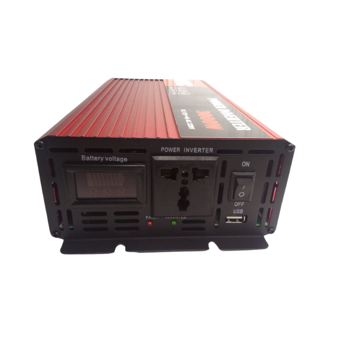 Преобразователь напряжения автомобильный МКС 3000W 12V-220V (PAWI-D1)