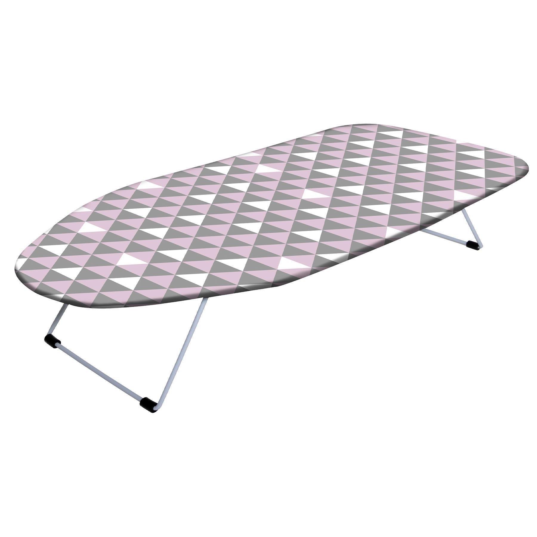 Гладильная доска Casa Si Table Top 73x30 см White/Pink Triangle (CS95159P168)