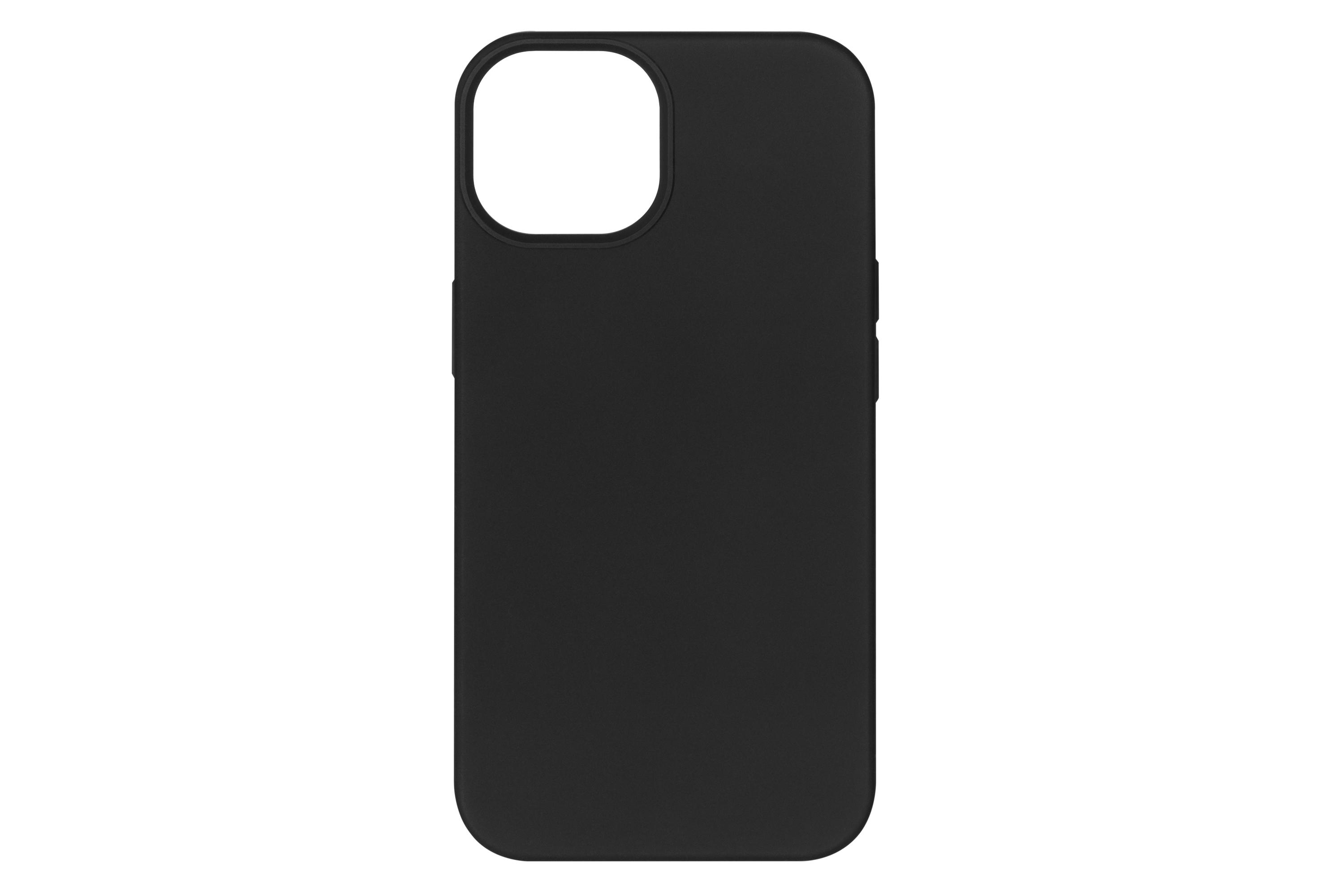 Чохол-бампер для телефону 2E Basic Liquid Silicone iPhone 13 Black (2E-IPH-13-OCLS-BK)