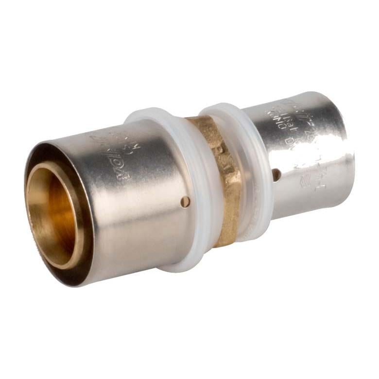 Пресс-муфта Valsir Pexal Brass 26 3,0x16 2,25 мм редукционная (VS0170129)