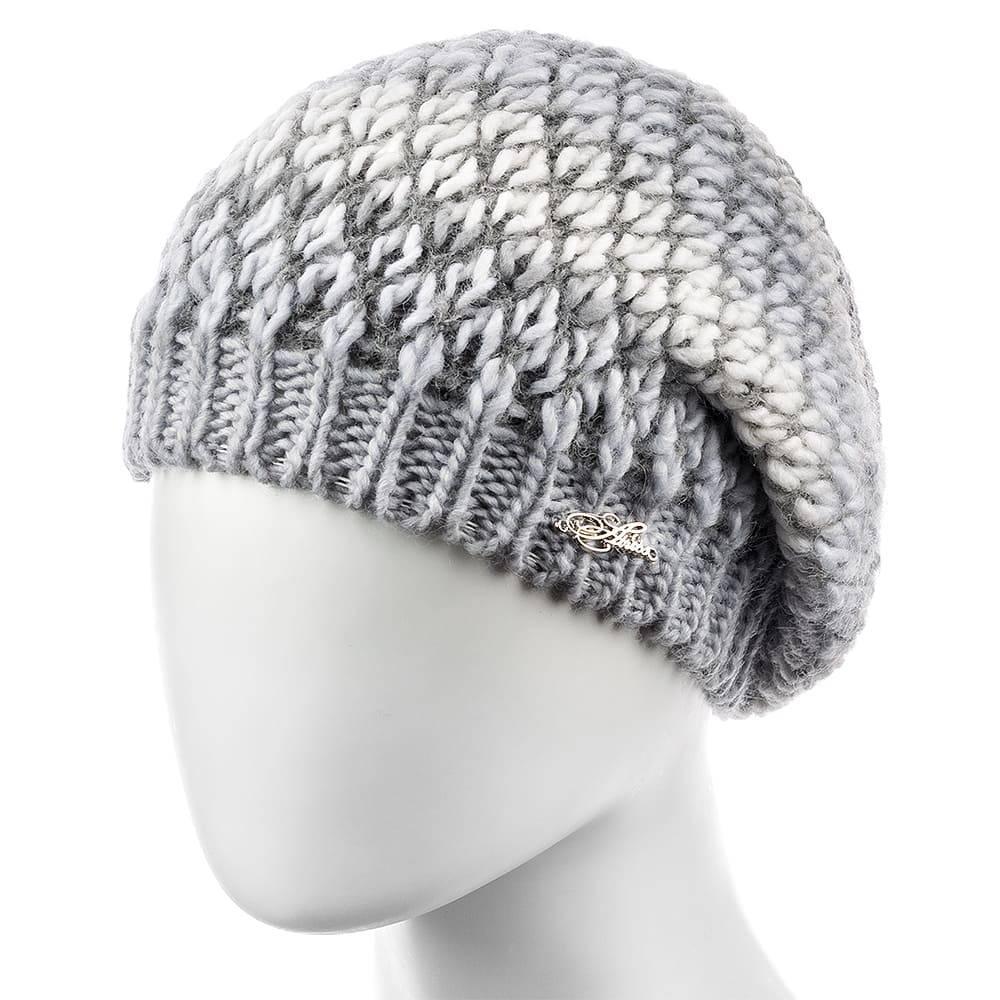 Шапка женская вязаная Atrics MH650 р. 56-59 Светло-серый (1464730048)