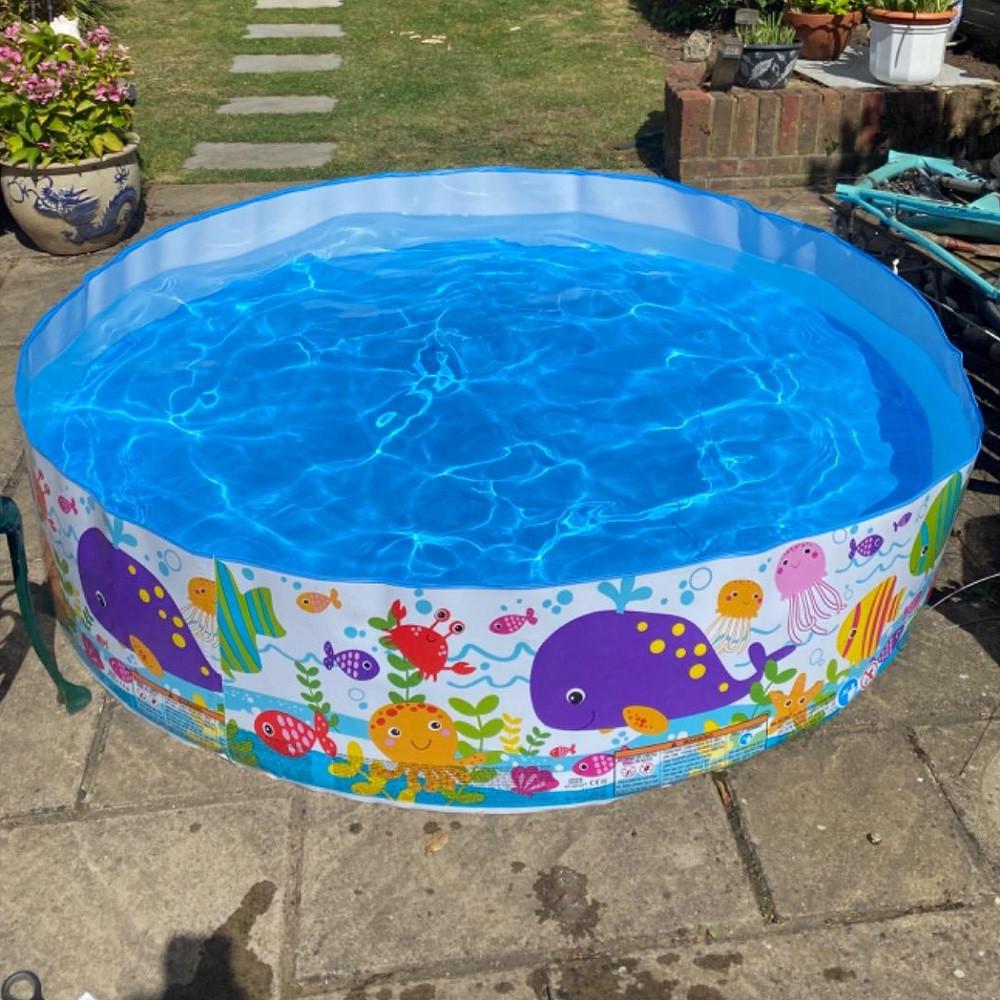 Бассейн каркасный детский Intex Подводный мир 183х38 см (28443566) - фото 2 Бассейн каркасный детский Intex Подводный мир 183х38 см (28443566) - фото 2
