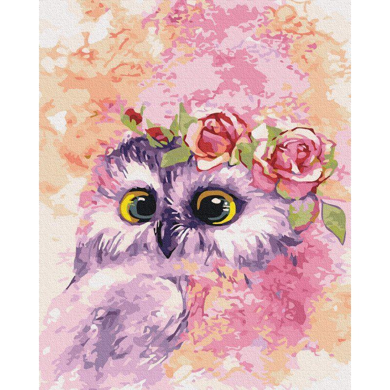 Картина по номерам Brushme GX26891 Сова в розовом свете 40x50 см (1336669568) Картина по номерам Brushme GX26891 Сова в розовом свете 40x50 см (1336669568)
