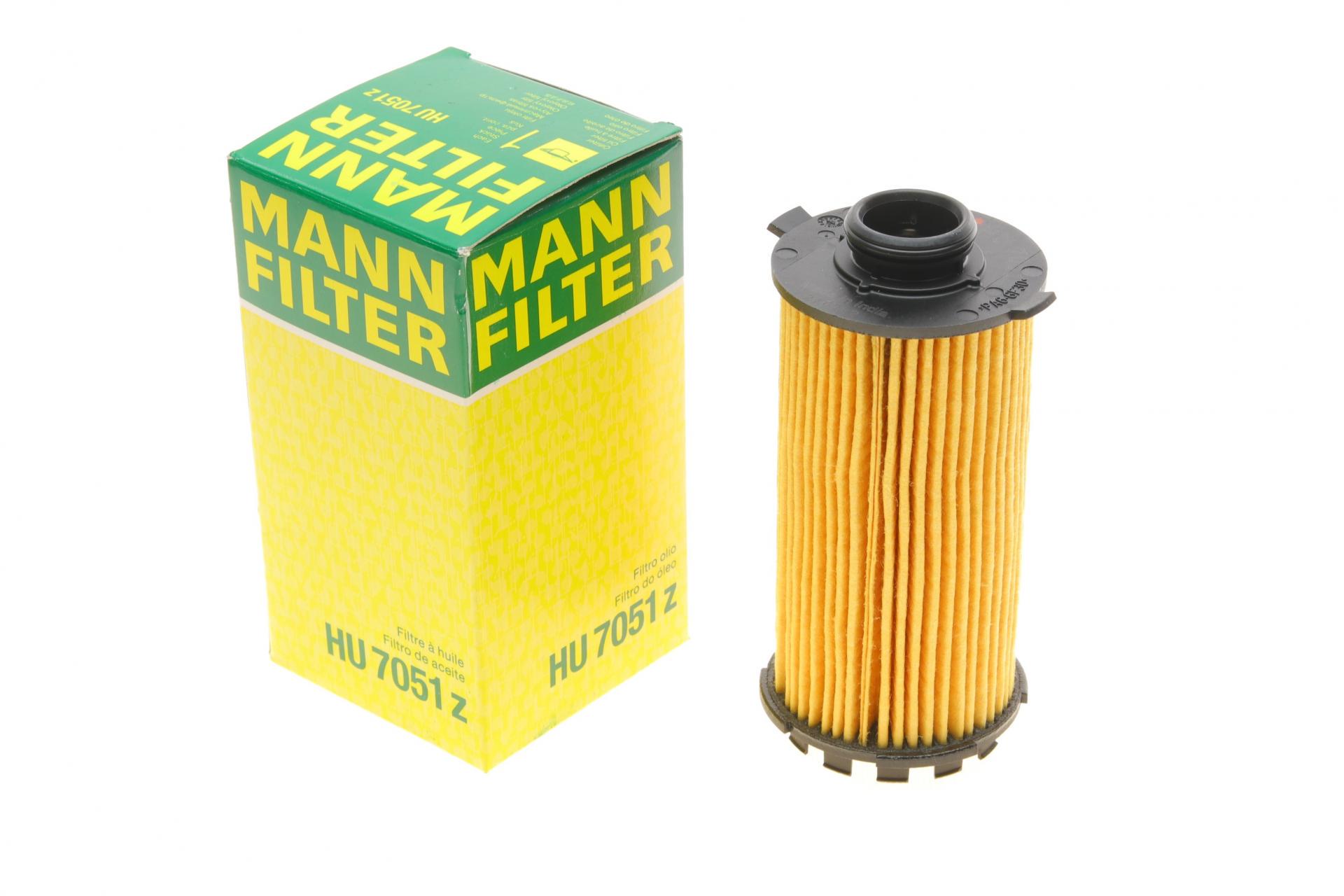 Фильтр масляный Mann-Filter для Porsche Boxster/Cayman 2,0/2,5 16- (HU 7051 Z)