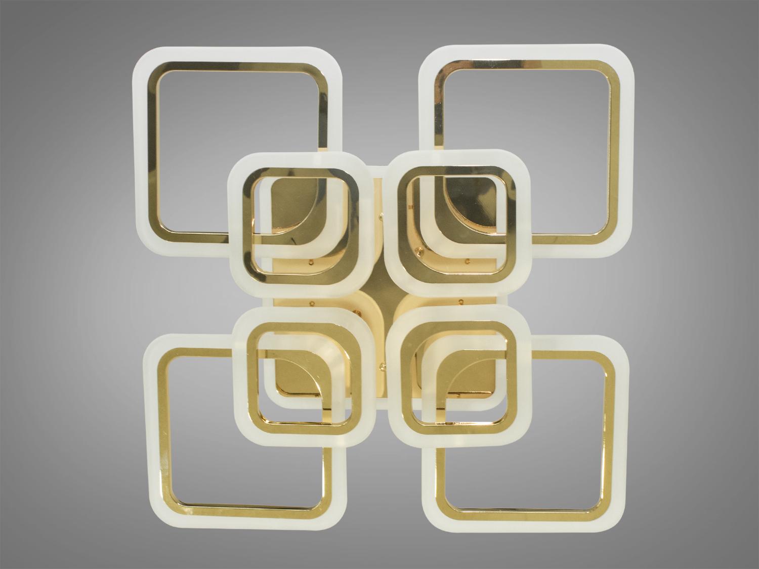 Люстра LED з димером та підсвічуванням 145W (A8060/4+4G 3col dim) - фото 4 Люстра LED з димером та підсвічуванням 145W (A8060/4+4G 3col dim) - фото 4