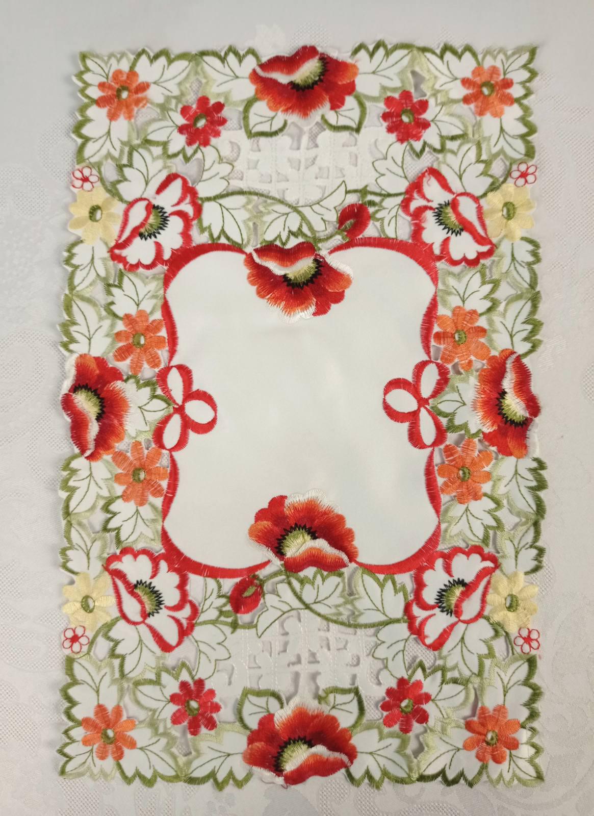 Дорожка Sun Flower 30x40 см Red Poppy (CN20631)