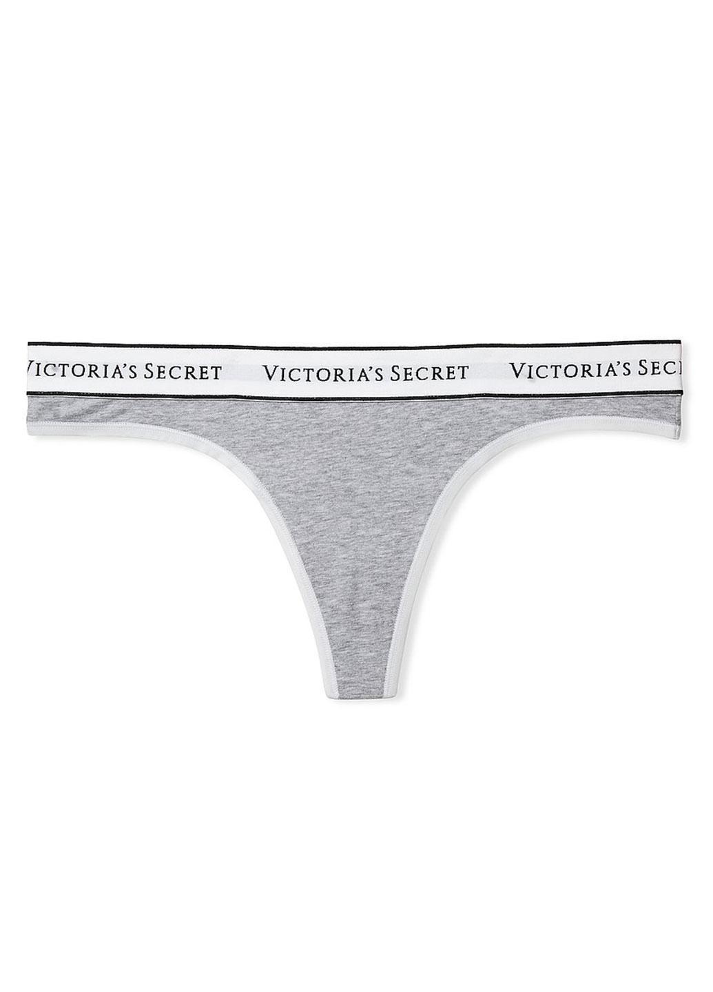 Трусики Victoria's Secret XL Сірий (144000415830QBVXL) - фото 3