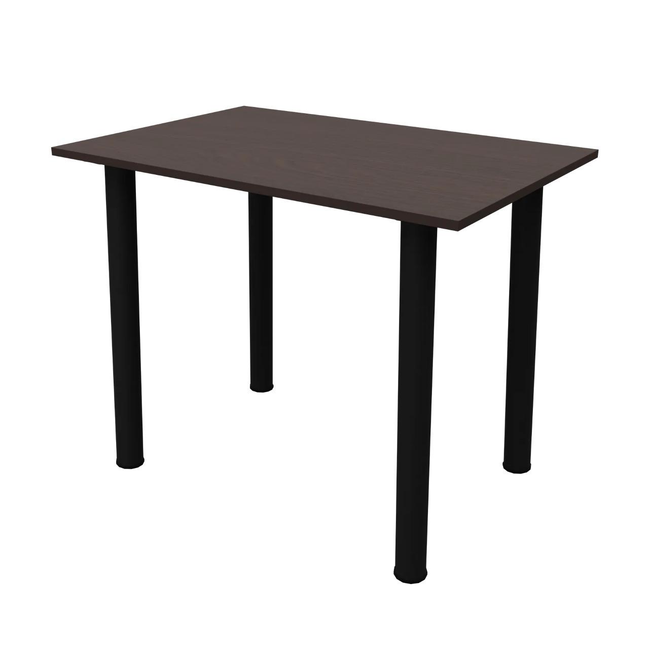 Стол обеденный Неман Ярл нераскладной прямоугольный 880х580 см Венге/Черный