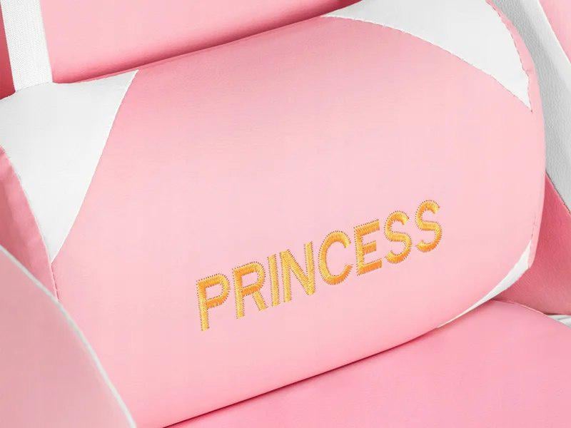 Кресло геймерское G845 с подставкой для ног Розовый (G846) - фото 3