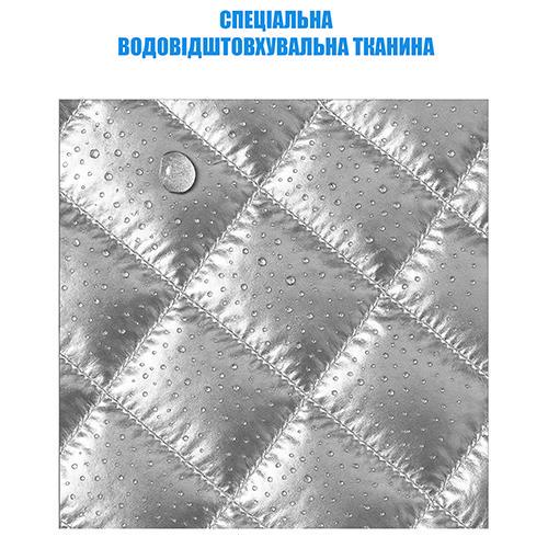 Штори дверні теплі на магнітах P 110x230 см Сріблястий (117654812) - фото 2 Штори дверні теплі на магнітах P 110x230 см Сріблястий (117654812) - фото 2