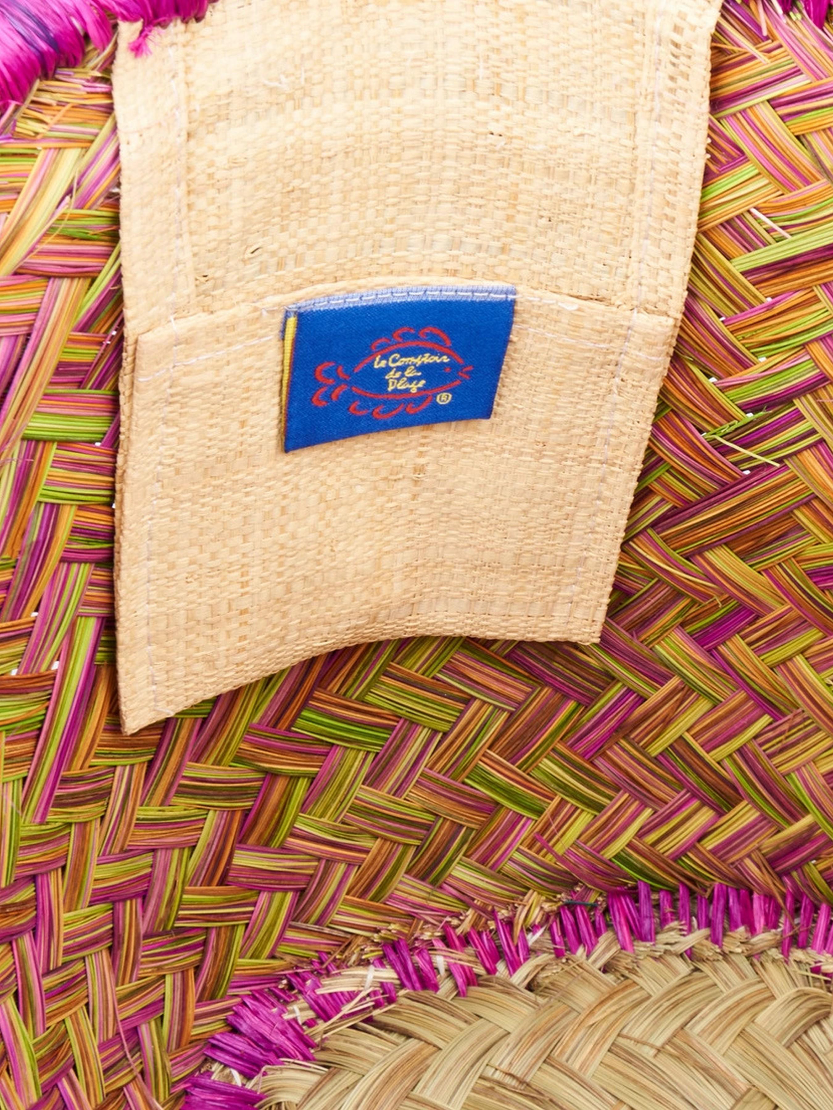 Пляжная сумка LE COMTOUR DE LA PLAGE Aravola MM Tutti 145 Фуксия - фото 3 Пляжная сумка LE COMTOUR DE LA PLAGE Aravola MM Tutti 145 Фуксия - фото 3