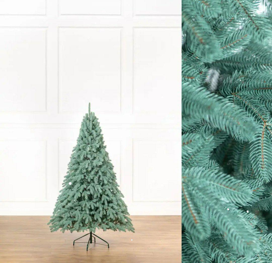 Штучна ялинка Лапландська лита з металевою підставкою 1,80 м Блакитний (NYT15116) - фото 9