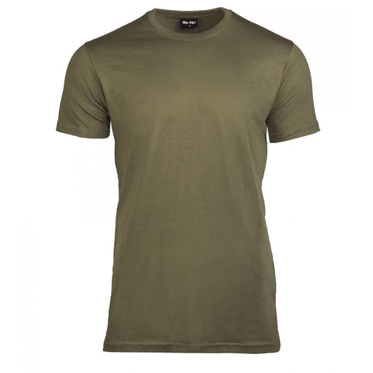 Футболка US Mil Tec S Сіро-оливковий (11011016S)