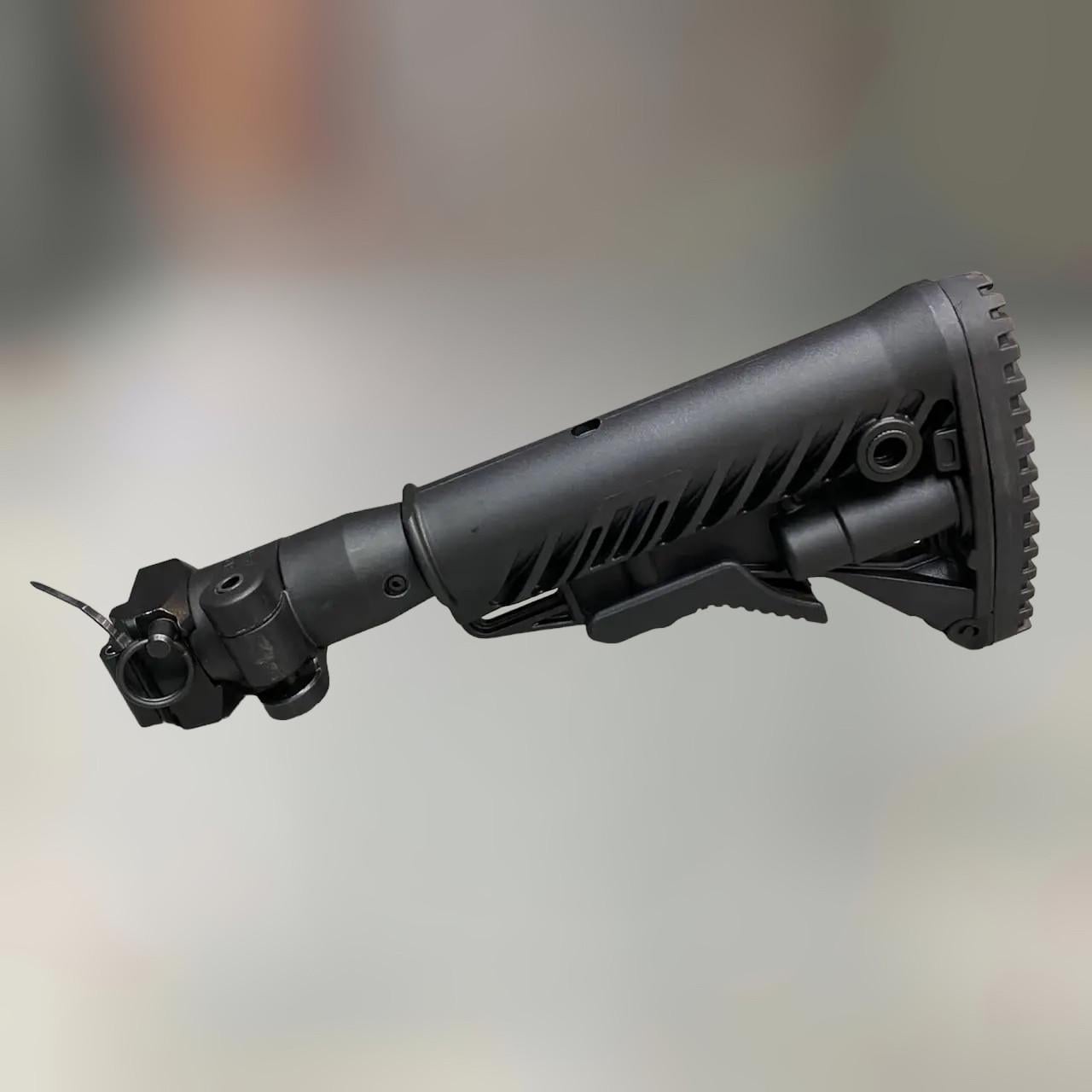 Приклад для АК FAB Defense M4-AKS P телескоп складной с адаптером полимер приклад для Сайги Черный (1758621899)