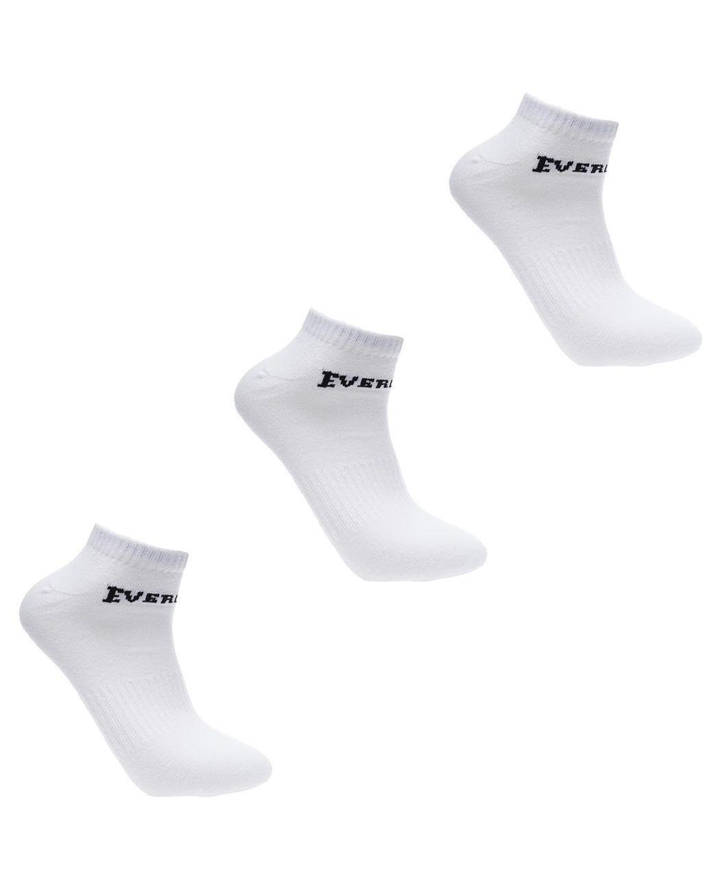 Носки мужские спортивные Everlast 411307-01 р. 40-45 3 пары Белый (2411307010605)