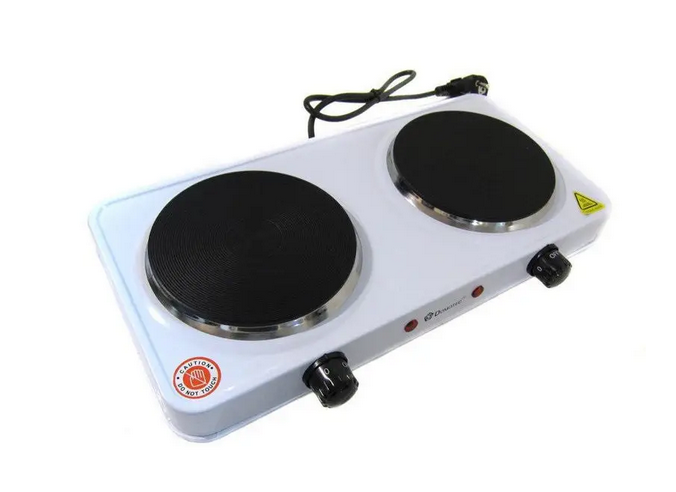 Электрическая плитка RAF 8020A 2Кв Белый Электрическая плитка RAF 8020A 2Кв Белый