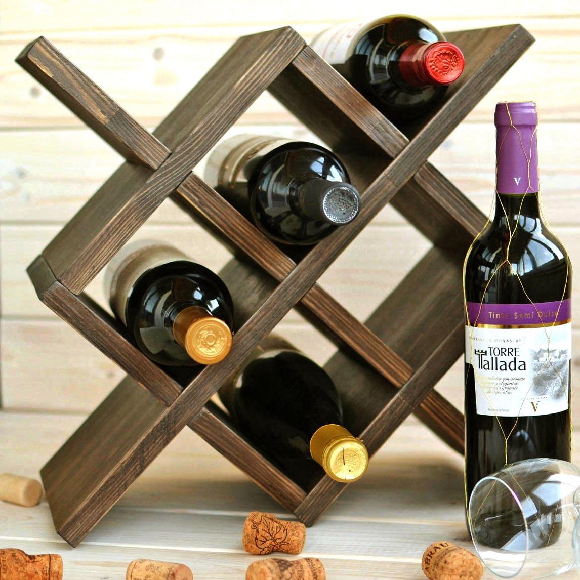 Полка для вина настольная Вестон Капучино (Впс-014609)