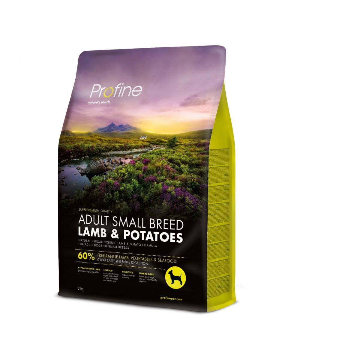 Корм для собак сухой Profine Dog Small Lamb and Potatoes для взрослых собак 2 кг