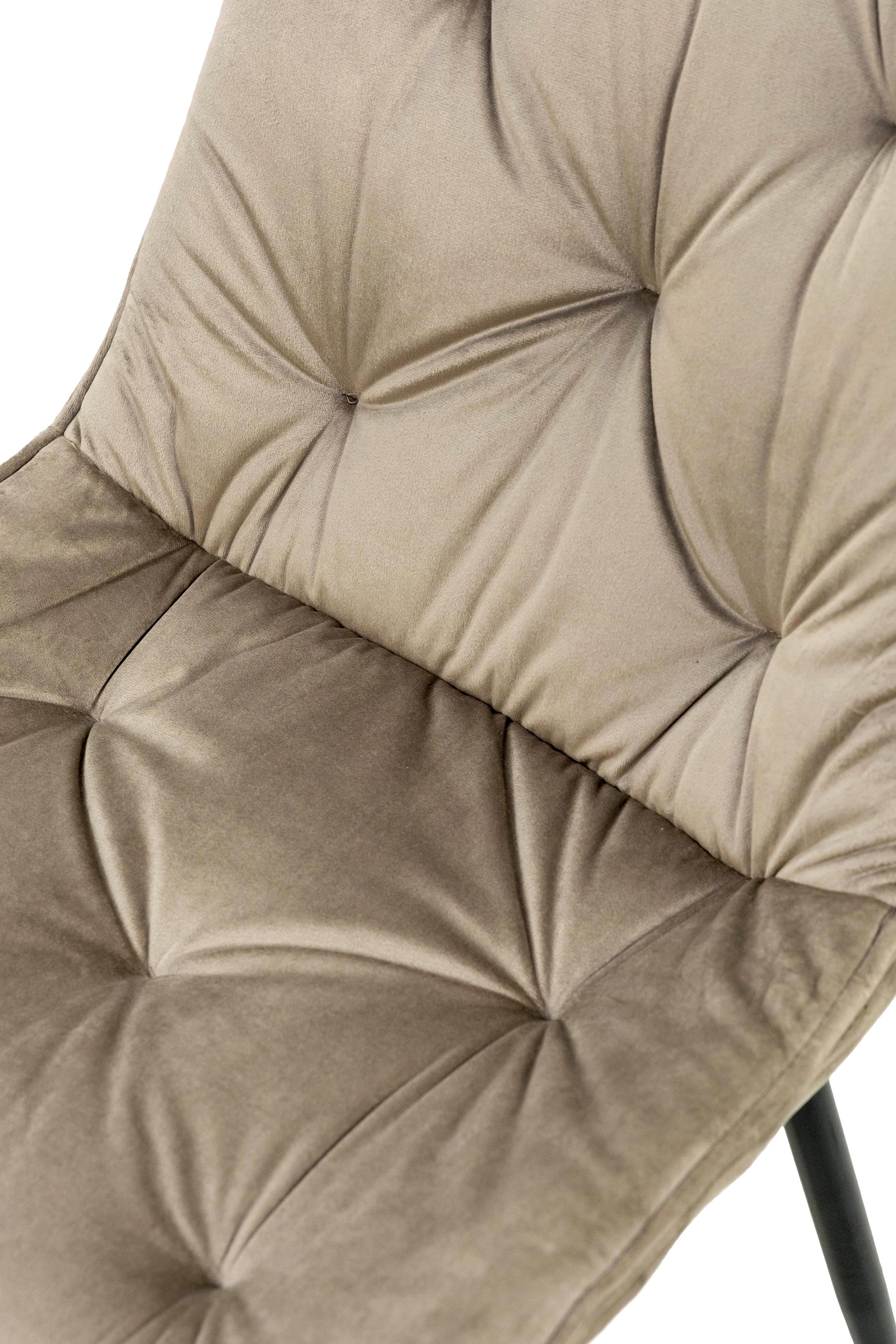 Стілець для кухні та вітальні ГРЕЙС Прадо 490х890х500 мм Чорний/Мокрий пісок (GAА0056388) - фото 9 Стілець для кухні та вітальні ГРЕЙС Прадо 490х890х500 мм Чорний/Мокрий пісок (GAА0056388) - фото 9