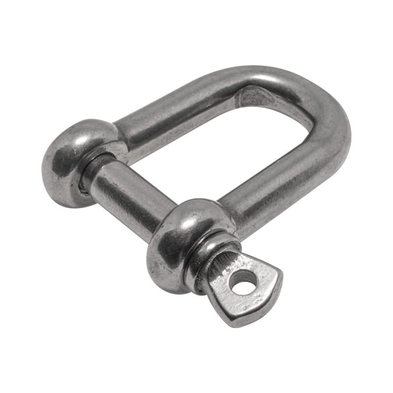 Карабин Metalvis M8 U-образный нержавеющая сталь 2 шт. (N3KR0U000N3KR00801)