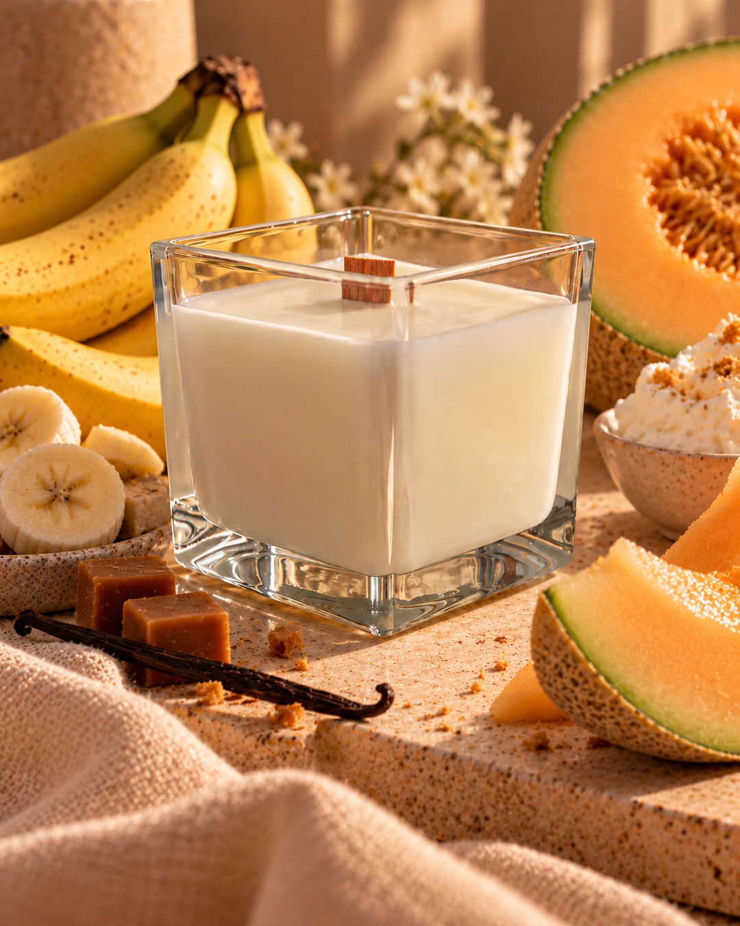 Свеча ароматическая Franterro Prism Banana Extra 280 г (FRN-1117)