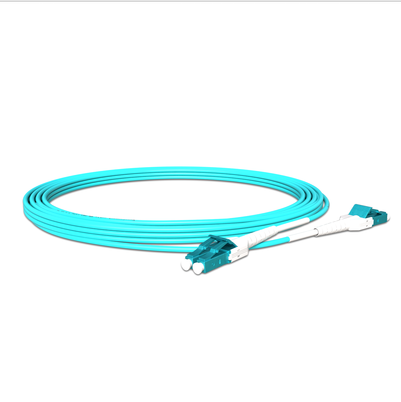 Патч-корд оптический NanoConnect LC/UPC-LC/UPC LSZH Multimode OM3 MM Uniboot 2 мм х 5 м Бирюзовый - фото 5 Патч-корд оптический NanoConnect LC/UPC-LC/UPC LSZH Multimode OM3 MM Uniboot 2 мм х 5 м Бирюзовый - фото 5